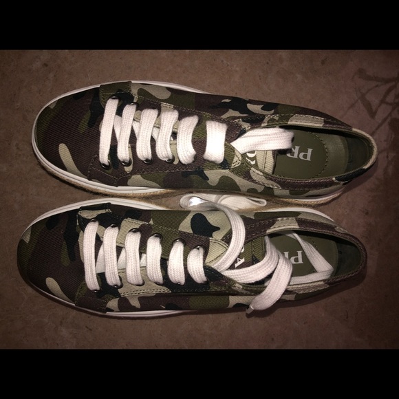 Prada camp canvas platform sneakers - Picture 4 of 6